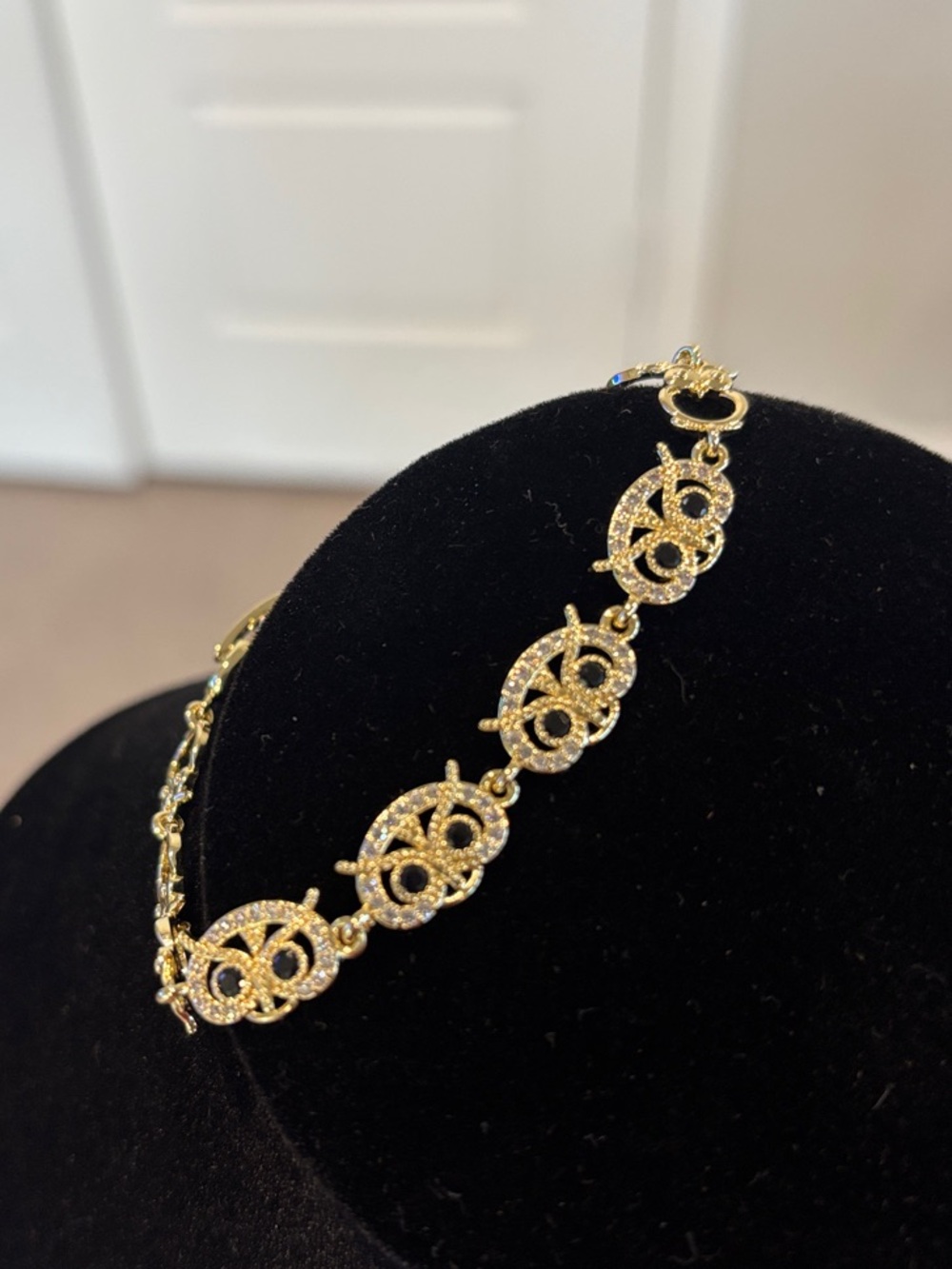 Furla Gold Owl Link Necklace